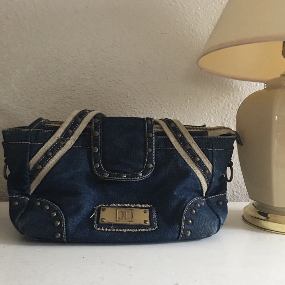 VINTAGE MINI JEANS HANDBAG BY JL